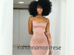 Kahannamontrese