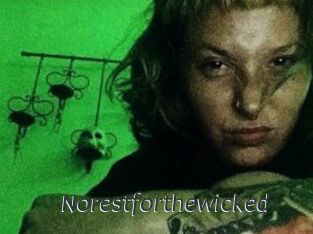 Norestforthewicked